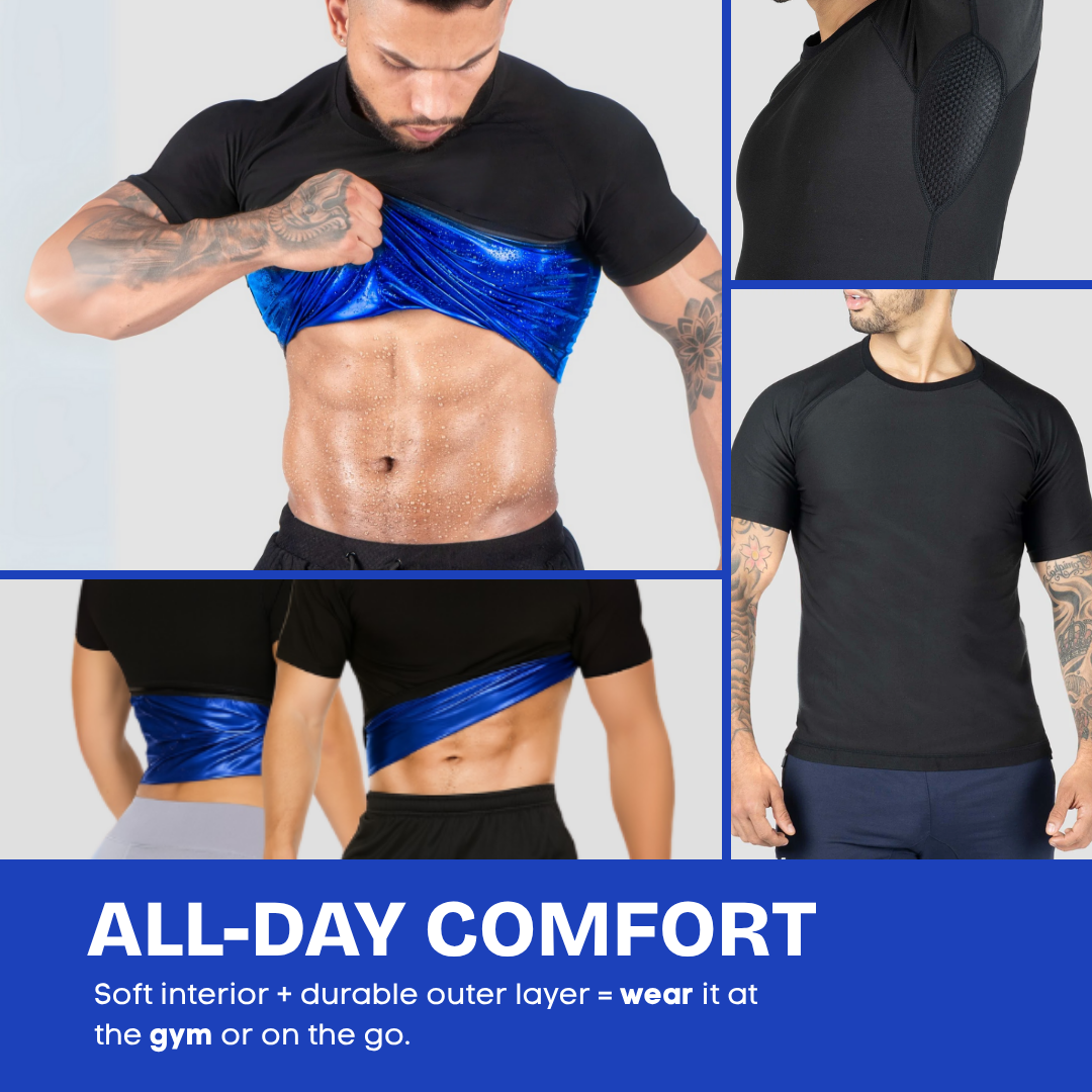 VitaFits - Heat-Trapping Sauna Shirt For Men